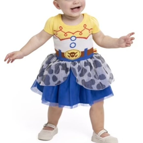 Disney Pixar Toy Story Jesse Sweater Dress Costume Cosplay Infant Size 18 Months - Picture 1 of 5